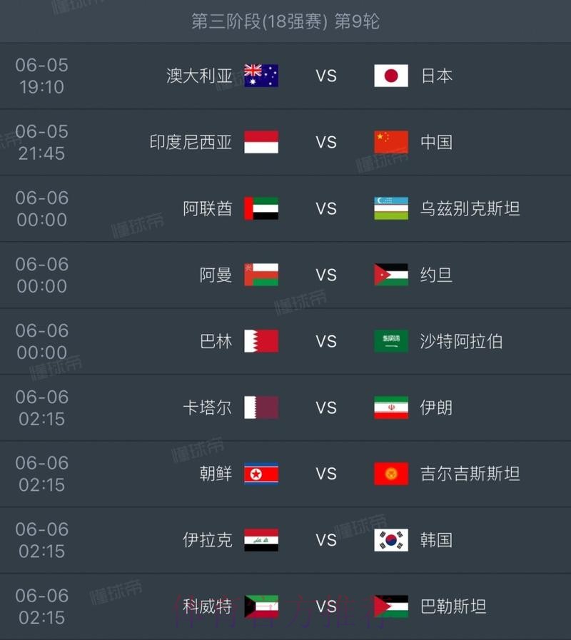 2026世界杯完整赛程中国时间 2026世界杯完整赛程中国时间